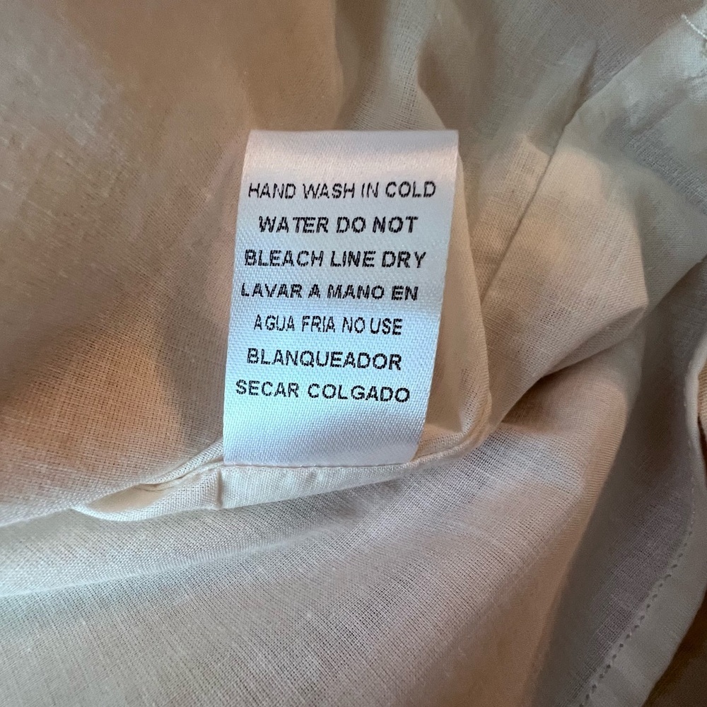 Entro NWT Lune Braided and Gold Detail Sleeveless Mini Dress in Ecru Women’s L - Picture 14 of 16